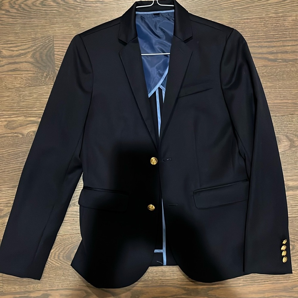 Crewcuts boys Ludlow navy blazer Age 14